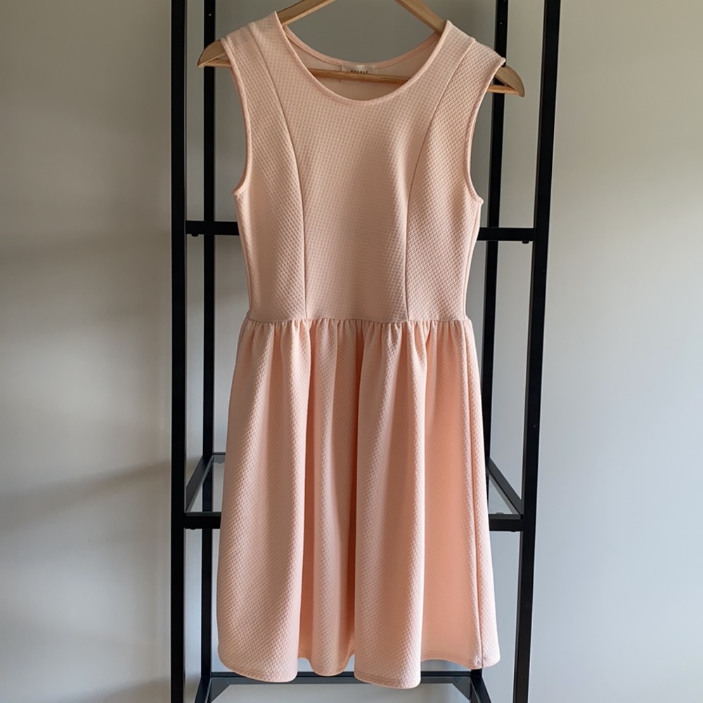 Everly Blush Pink Sleeveless Dress